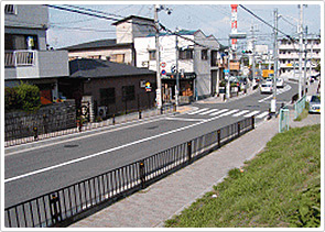 茨木市−市道田中町6号線